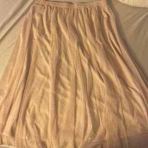 H&M Soft Pink Tulle Skirt